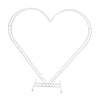 Wedding Arch Heart Shape Metal Flower Rack Background Wrought Props Decorations