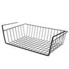 Metal Wire Mesh Under Shelf Basket Cabinet Cupboard Storage Rack Organizer S/L