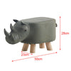 Animal Ottomans Footstools Padded Cushion Pouffe Stool Rest Children Toy Gift
