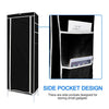 Shoe Rack 10 Tier Cabinet Storage Organiser Stand Shelf 27 Pairs Dustproof Black