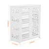 Modern 4 Tiers Shoe Storage Cabinet 2 Doors Footwear Stand Rack Unit Cupboard