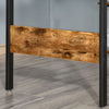 Compact Computer Desk Writing Table Modern Home Office w/ Shelf, Black