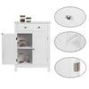 Freestanding Bathroom Cabinet Cupboard Unit with Shelf Drawers Storage MDF White