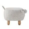 New Footstools Ottoman Animals Stool Large Hippo Pig Lovely Gift for Kids Adult