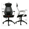 Executive Office Task Chair Computer Desk Adjustable Mesh Recliner w/Padded Arms