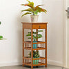 Telephone Table Plant Stand Bedside End Table Hall Lamp Wood Unit Side Drawer