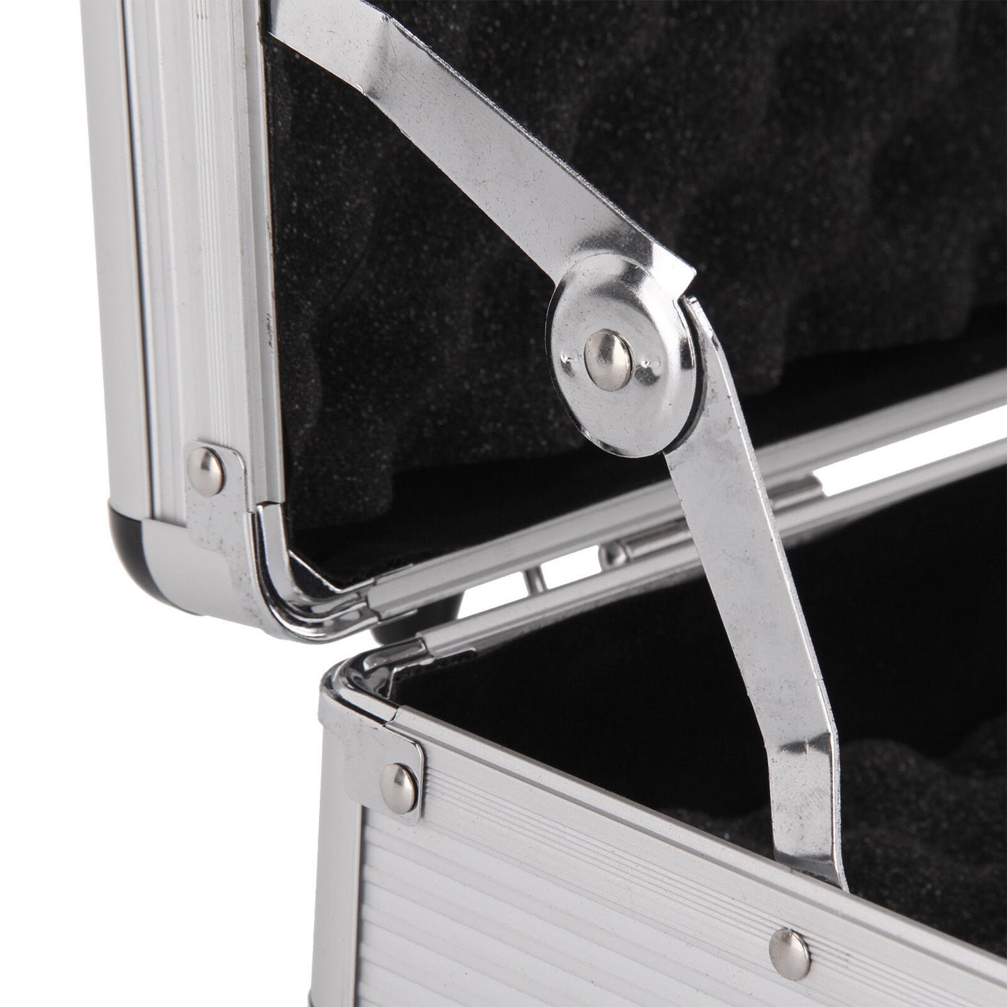 Large Hard Aluminium Flight Case Foam Lockable Tool Camera Gun Storage Carry Box
