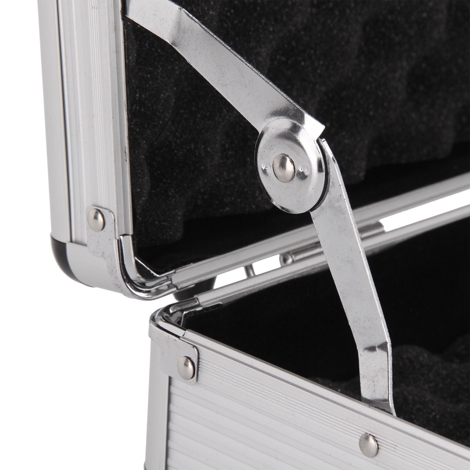 Large Hard Aluminium Flight Case Foam Lockable Tool Camera Gun Storage Carry Box
