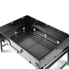 BBQ Barbecue Black Grill Folding Travel Picnic Light Outdoor Portable Charcoal