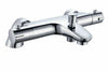 Chrome Thermostatic Bath Shower Mixer Tap Valve Deck Mounted Bathroom Filler
