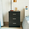 Wardrobe Black Chest Of Drawers Dressing Bedside Table Cabinet Bedroom Furniture