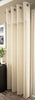 Madeira Voile Curtain Panel Crushed Silk Metallic Eyelet Sheer Ring Top Panels