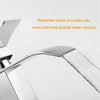 Waterfall Bathroom Sink Counter Taps Basin Mixer Tap Chrome Square Mono Faucet