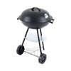 Round Kettle Charcoal Barbecue Grill Garden Outdoor Camping Stove Wheels Stand