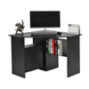 Office Corner Computer Desk PC Laptop Table with Shelves Home Study 2 Colour