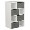 White Cube Kids Bedroom Unit & Storage Box Shelves Childrens Furniture