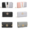 Ladies Faux Leather Purse Long Card Package Wallet Phone Holder Clutch Handbag