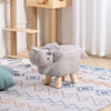 Animal Ottoman Footstool Padded Cushion Pouffe Stool Rest Children Toy Kid Chair