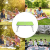 Outdoor Portable Folding Laptop Table Camping Garden Picnic Festival Fishing BBQ