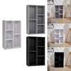 Wooden Storage Unit 5 Cube Cabinet Strong Bookcase Shelving Home Office Display