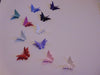 20 3d PEARLESCENT BUTTERFLY TOPPER WALL DECORATION DECOR STICKERS GIRLS ROOM cur