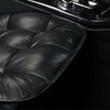 A Pair of Leather Front Car Seat Covers Protect Back Support Cushion