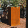 Large Corten Steel Rectangle Planter Garden Plants Pot In & Outdoor Trough Tub