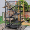 5 Tiers Pet Rodent Ferret Cage Chinchilla Guinea Bunny Rabbit Hutch with Wheels