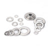 Washers set 360 Stainless Steel Flat & Spring Washer Assortment Rust Resistan