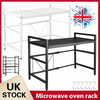 2/3Tier Kitchen Adjustable Microwave Oven Rack Stand Storage Holder Corner Shelf