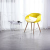 Modern Small Round Coffee Table Sofa Side End Tables Tray Night Stand Metal Desk