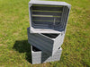 3 PACK - Large Wooden GREY Crate Apple Box Storage Display Unit Vintage