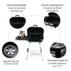 Outsunny Portable Charcoal Steel Grill BBQ Outdoor Picnic Camping Backyard w/