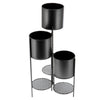 Plant Stand 6 Tier Metal Flower Pots Holder Rack Display Shelf Indoor Outdoor