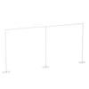 Romantic Wedding Arch Party Backdrop Stand Elegant White Metal Frame Flower Rack