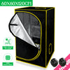60X60X120CM 600D Hydroponics Indoor Grow Tent Kit Garden Grow Bud Dark Room Box
