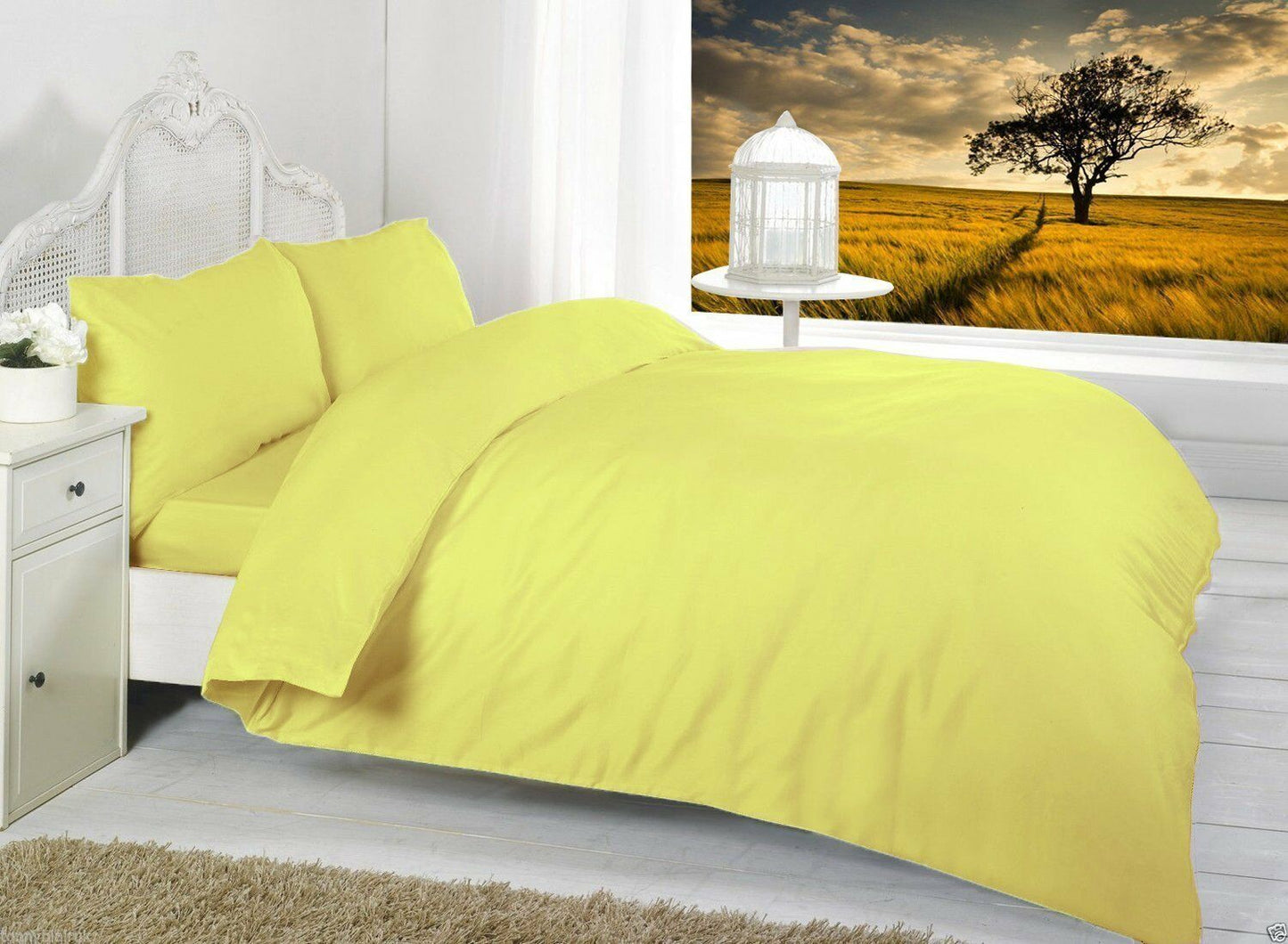 Luxury Duvet Quilt Cover Sets Cotton Blend King Double Single Super 40%