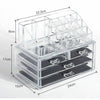 Clear Cosmetic Drawer Organiser Acrylic Makeup Holder Jewellery Case Box Storage