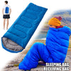 4 SEASON SLEEPING BAG CAMPING BACKPACKING HIKING BAGS ENVELOPE SINGLE ZIP CASE