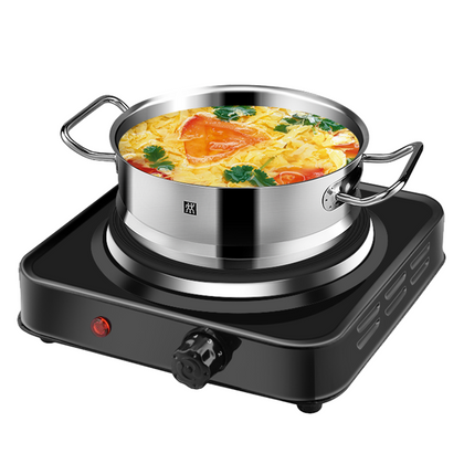 Hot Plate Electric Cooker Single Portable Table Top Kitchen Hob Stove 1000W UK