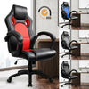 Executive Racing Gaming Office Chair Swivel Computer Desk Chair Sport PU Leather