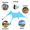 3-4Person Family Tent Beach Fishing Camping Garden Tent Shelter UV Protection UK
