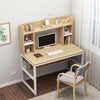 Corner Computer Desk PC Study Table Home Office Workstation With Bookshelves NEW