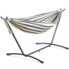 2 Person Hammock with Frame - Double Freestanding Hammock with Stand