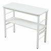 2 Tier Microwave Oven Stand Modern Kitchen Storage Organizer Shelf Side Table