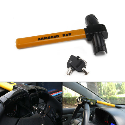 Universal Heavy Duty Steering Wheel Lock Anti Theft Rotary Security Safe Car