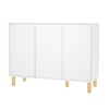 Storage Cabinet 3 Doors Cupboard Living Room Sideboard with Adjustable Shelves