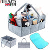 Baby Diaper Organizer Caddy Changing Nappy Kids Storage Carrier Bag Large Pocket