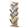 Tree Desktop Bookshelf Desk Bookcase Display Book Rack 3 Tier Organizer Storage