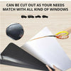 2x Car Auto Side Window Mesh Film Windshield Net Sun shade Sticker UV Protection